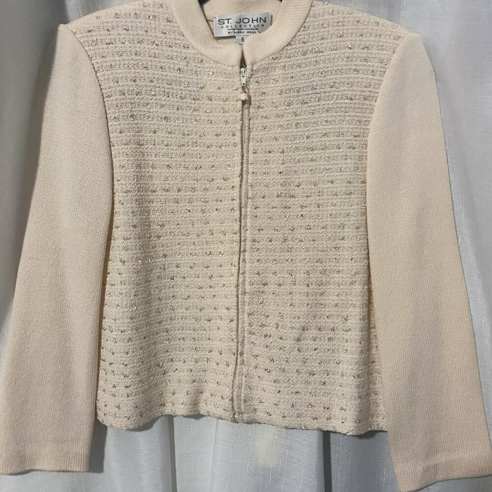 St John Vintage Knit Jacket 6